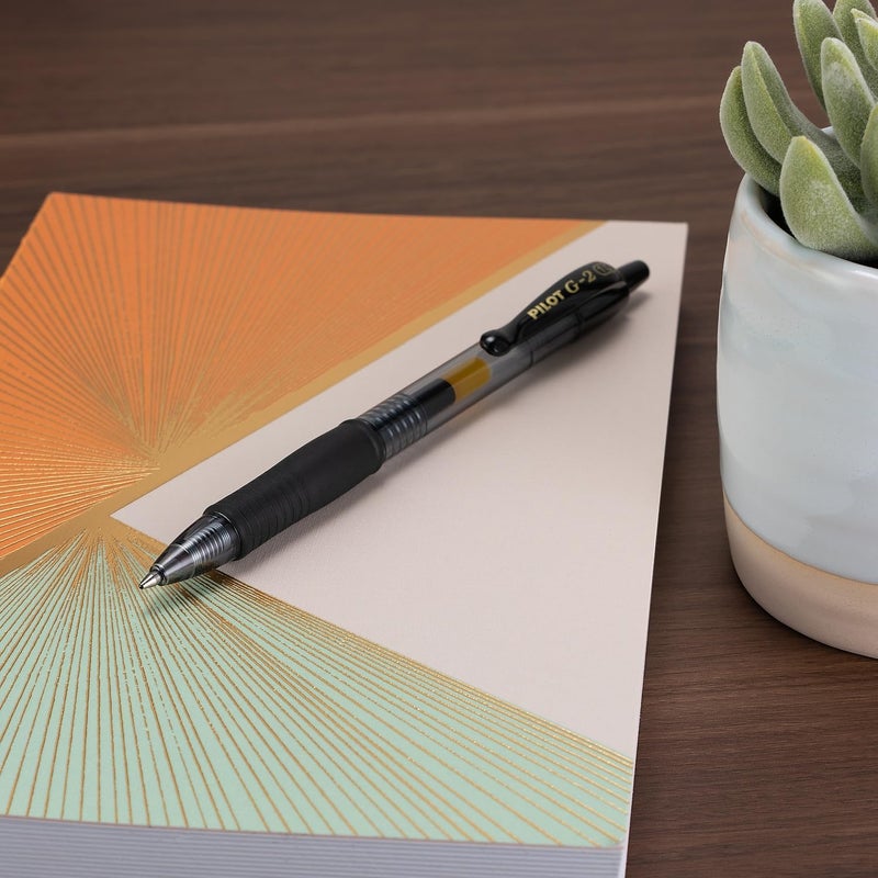 Pilot 84095 G2 Premium Retractable Gel Ink Pen, Refillable, Black Ink, 1.0 mm, 36/Pack - Image 3